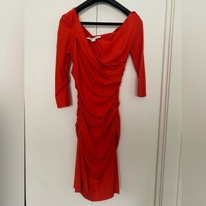 Diane Von Furstenberg Ruched Dress